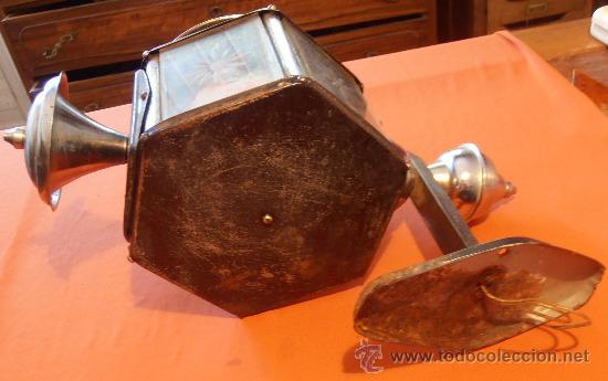 Antig&uuml;edades: FAROL DE PARED - Foto 7