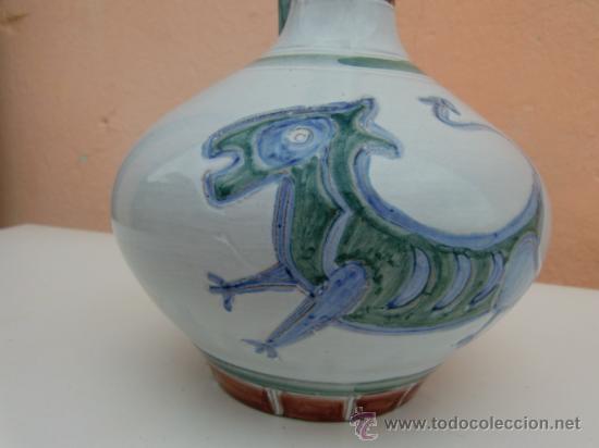 Antig&uuml;edades: Jarr&oacute;n de cer&aacute;mica policromada - Foto 2