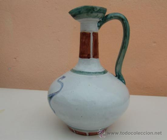 Antig&uuml;edades: Jarr&oacute;n de cer&aacute;mica policromada - Foto 3