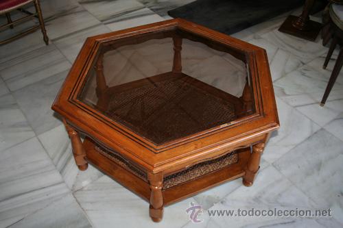 Antig&uuml;edades: MESA DE CENTRO EN ROBLE REF.5106 - Foto 3
