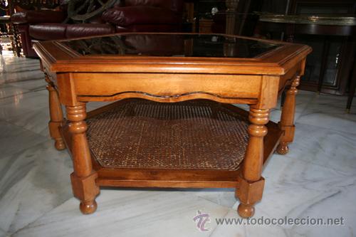 Antig&uuml;edades: MESA DE CENTRO EN ROBLE REF.5106 - Foto 5