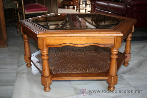 Antig&uuml;edades: MESA DE CENTRO EN ROBLE REF.5106 - Foto 1