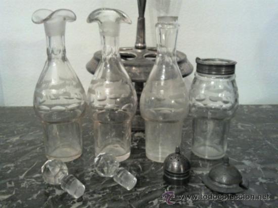 Antig&uuml;edades: Antiguo porta vinagre y aceite - Foto 16