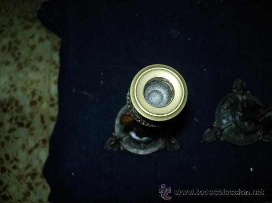 Antig&uuml;edades: Pareja de candelabros - Foto 8