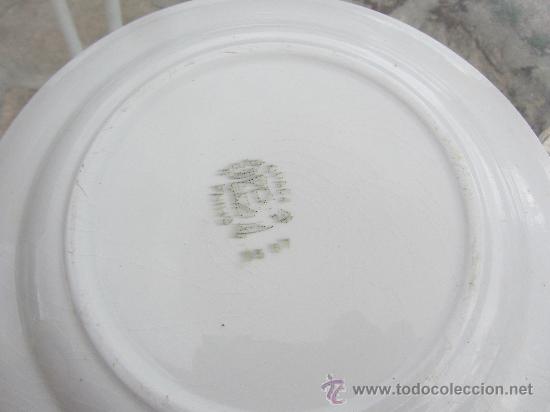 Antig&uuml;edades: PLATO CHINA OPACA, SANTANDER, 23 CMS - Foto 2