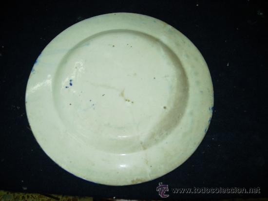 Antig&uuml;edades: Plato de ceramica - Foto 6