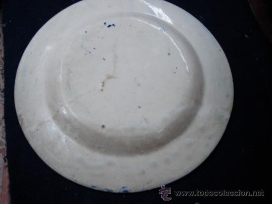 Antig&uuml;edades: Plato de ceramica - Foto 7