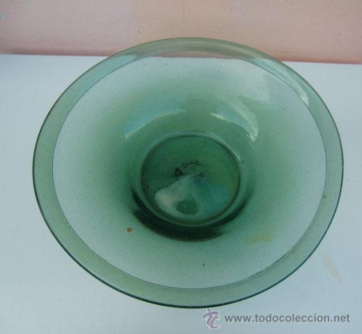Antig&uuml;edades: Frutero de cristal soplado - Foto 1