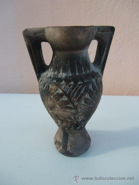 Antig&uuml;edades: Peque&ntilde;o jarr&oacute;n de barro - Foto 2