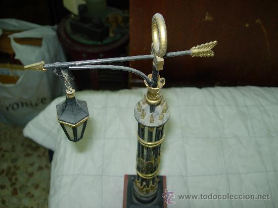 Antig&uuml;edades: Lampara peque&ntilde;a de sobremesa - Foto 6