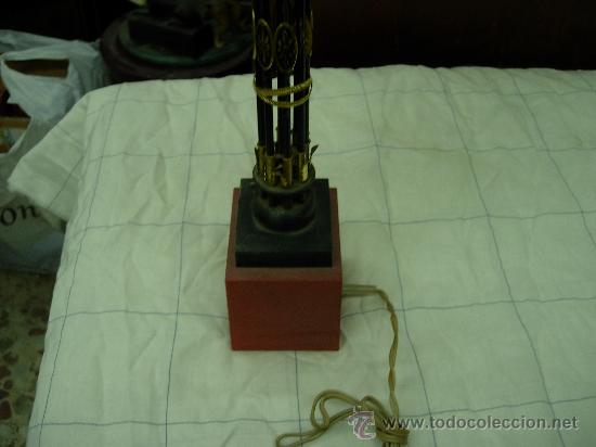 Antig&uuml;edades: Lampara peque&ntilde;a de sobremesa - Foto 5