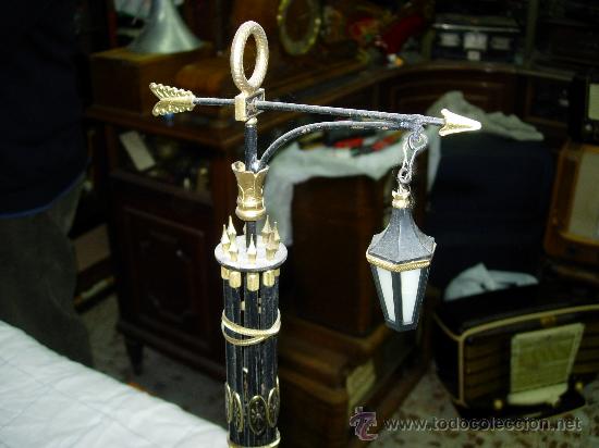 Antig&uuml;edades: Lampara peque&ntilde;a de sobremesa - Foto 3