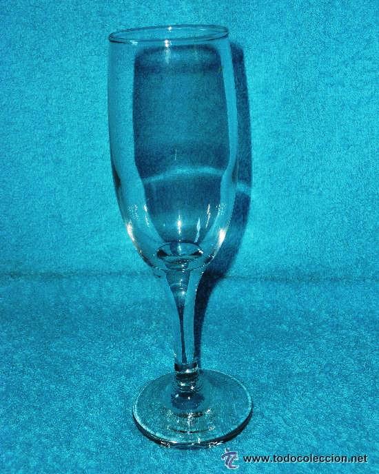 Antiques: 12 COPAS DE CAVA O CHANPAGNE DE CRISTAL, CON SU CAJA. ART&CRAFT. MISKET. TURQUIA. 165 CC