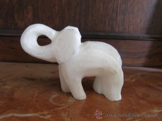 Antig&uuml;edades: Elefante de alabastro - Foto 2