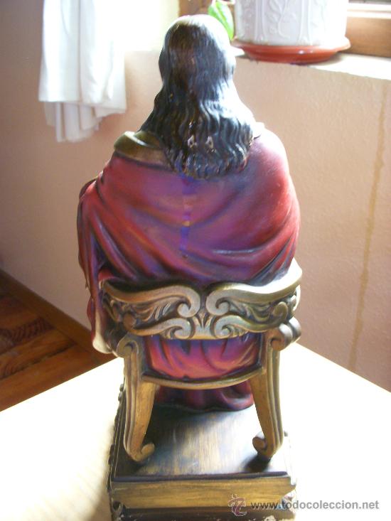 Antig&uuml;edades: SAGRADO CORAZON EN TRONO - Foto 3