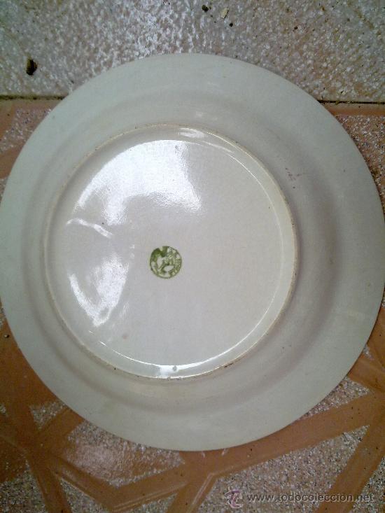 Antig&uuml;edades: antiguo plato de la cartuja - Foto 4