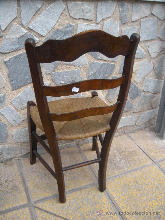 Antig&uuml;edades: ANTIGUA SILLA ISABELINA - Foto 5