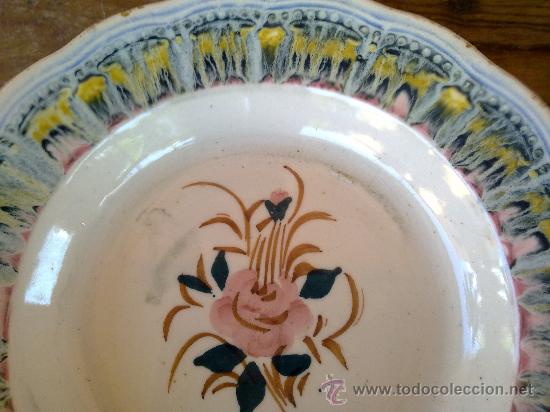 Antig&uuml;edades: antiguo plato de manises, - Foto 2