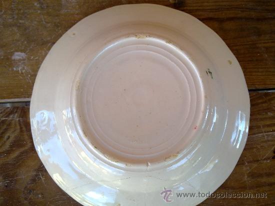 Antig&uuml;edades: antiguo plato de manises, - Foto 3