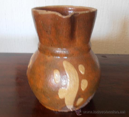 Antig&uuml;edades: JARRA DE ALFARERIA 750 ML - Foto 4