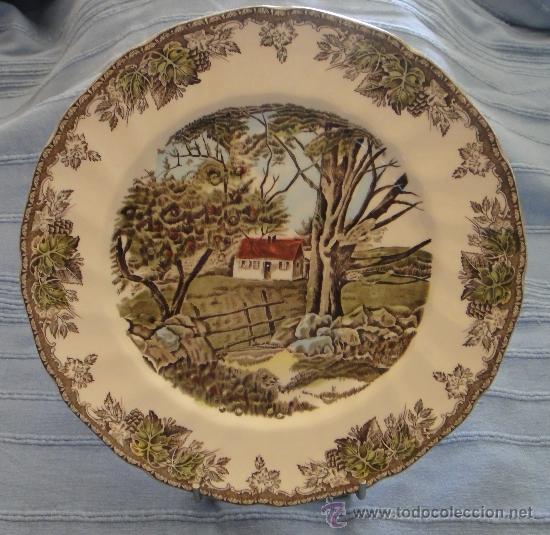 Antig&uuml;edades: PLATO CERAMICA JOHSON BROS - Foto 1