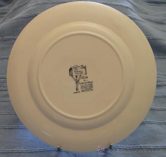 Antig&uuml;edades: PLATO CERAMICA JOHSON BROS - Foto 3