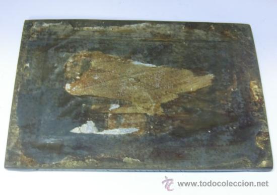 Antig&uuml;edades: Bandejita de bronce y esta&ntilde;o - Foto 2