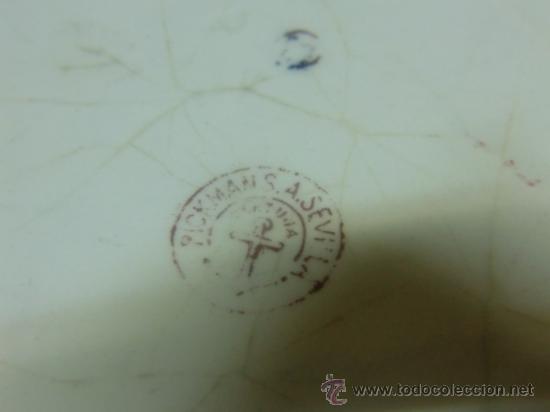 Antig&uuml;edades: Plato antiguo Pickman - Foto 3