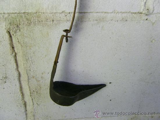 Antig&uuml;edades: CANDIL RUSTICO ANTIGUO - Foto 2