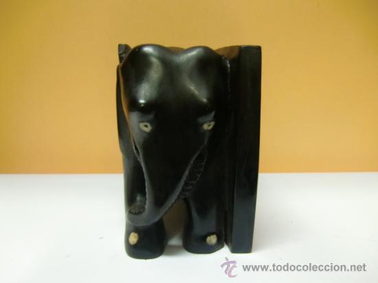 Antig&uuml;edades: Elefante de &eacute;bano - Foto 2