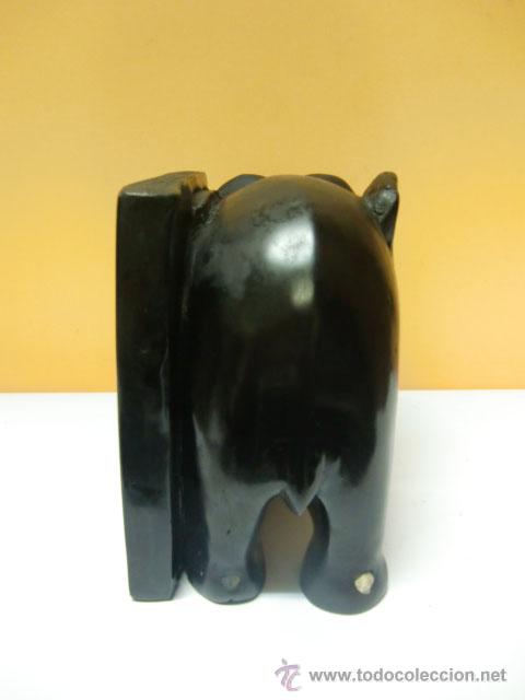 Antig&uuml;edades: Elefante de &eacute;bano - Foto 3