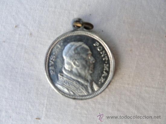 Antig&uuml;edades: ANTIGUA MEDALLA - PIUS XI -. - Foto 1