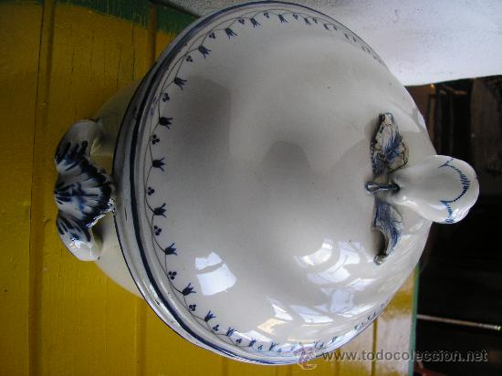 Antig&uuml;edades: Sopera antigua - siglo 19&ordm; - Foto 9