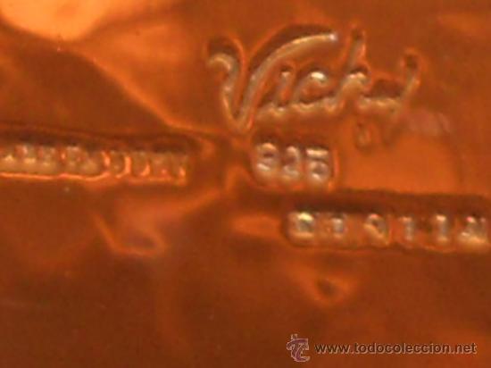 Antig&uuml;edades: BAMDEJA  DE  COBRE  CON  UN RELIEVE  PLATEADO - Foto 13