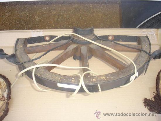 Antig&uuml;edades: lampara aplique rustica - Foto 3