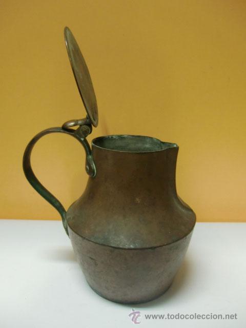 Antig&uuml;edades: Jarra de cobre - Foto 2