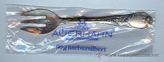Antig&uuml;edades: Tenedor de postre (Auerhahn) Modelo 141 - Foto 1