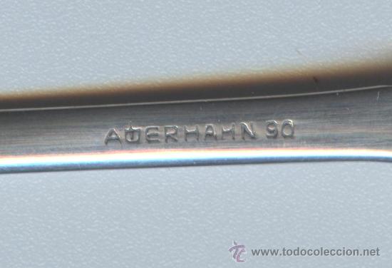 Antig&uuml;edades: Cuchara de Postre (Auerhahn) Modelo 141 - Foto 2