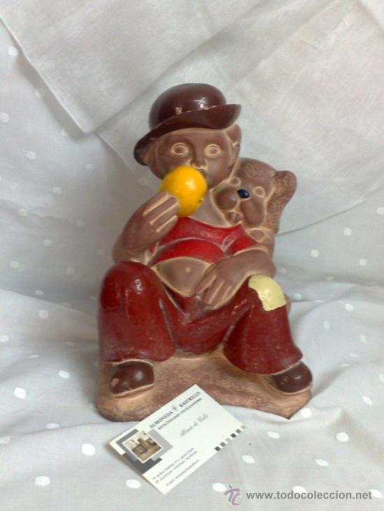 Antig&uuml;edades: FIGURA EN CER&Aacute;MICA O GRES. - Foto 2