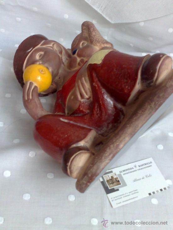 Antig&uuml;edades: FIGURA EN CER&Aacute;MICA O GRES. - Foto 6