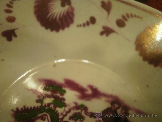 Antig&uuml;edades: Taza y plato. - Foto 4