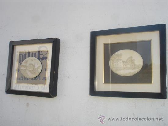 Antig&uuml;edades: parejas de cuadros con figuras - Foto 1