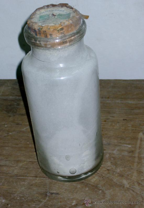 Antig&uuml;edades: TARRO CRISTAL SOPLADO LABORATORIO FOTOGRAFICO SIGLO XIX