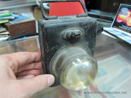 Antig&uuml;edades: Antigua Linterna Metalica - Foto 1