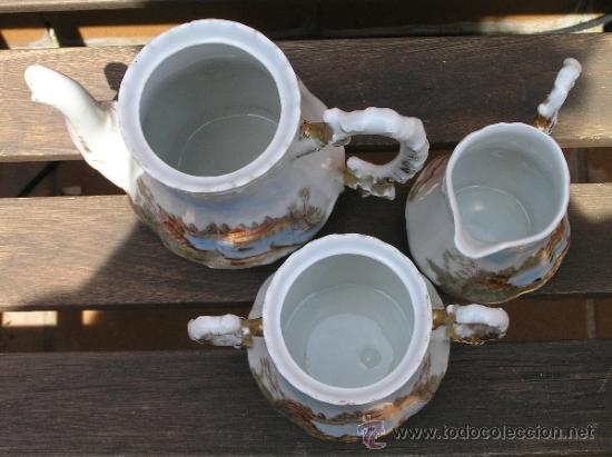Antig&uuml;edades: antiguo juego de t&eacute;. - Foto 2