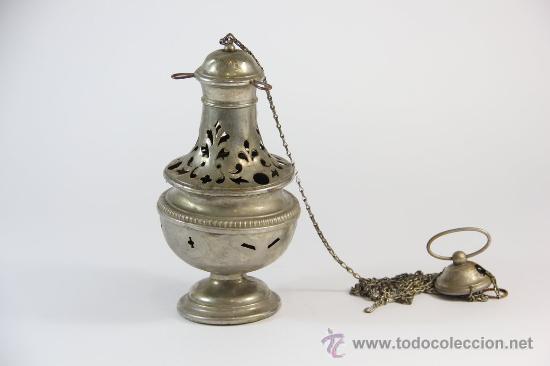 Antig&uuml;edades: Antiguo incensario. 1900 - Foto 1