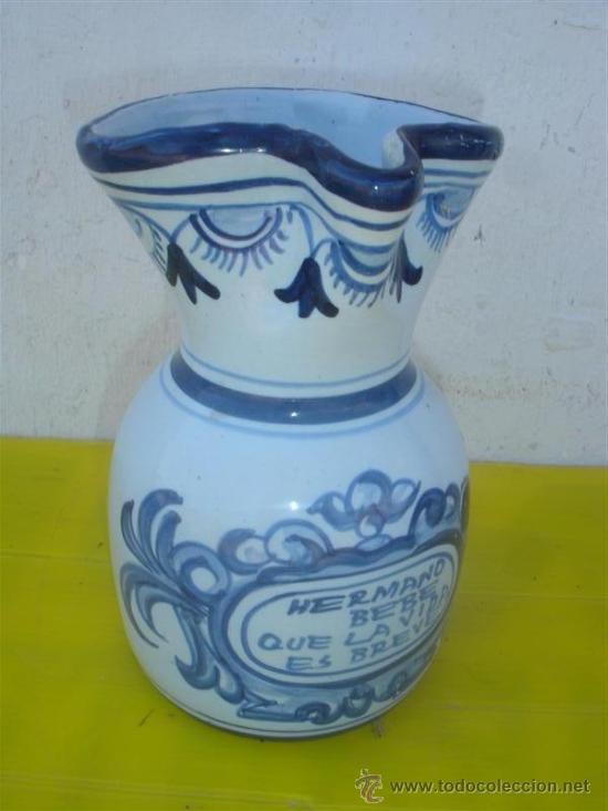 Antig&uuml;edades: jarra de barro - Foto 1