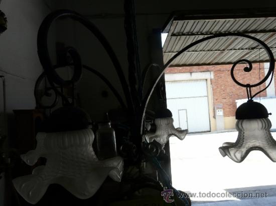 Antig&uuml;edades: LAMPARA EN FORJA - Foto 7