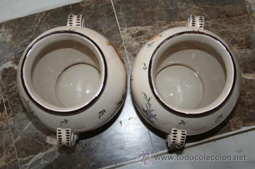 Antig&uuml;edades: JARRONES EN PORCELANA FRANCESA REF.5180 - Foto 5