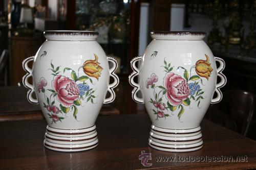 Antig&uuml;edades: JARRONES EN PORCELANA FRANCESA REF.5180 - Foto 1